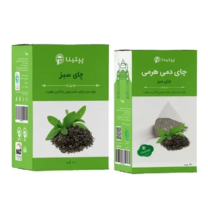 چای سبز خارجی پپتینا تی بگ هرمی
