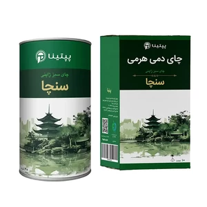 چای سبز ژاپنی سنچا پپتینا قوطی 40 گرمی