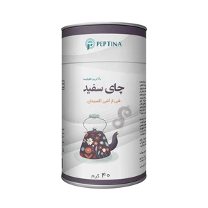 چای سفید سوزنی پپتینا قوطی 40 گرمی
