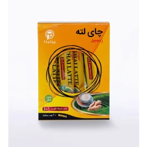 شیر چای (چای لته) زنجبیل پپتینا بسته 10 ساشه‌ای