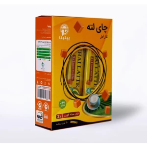 شیر چای (چای لته) کارامل پپتینا 10 ساشه 10 گرمی
