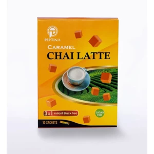 شیر چای (چای لته) کارامل پپتینا 10 ساشه 10 گرمی
