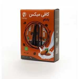 کافی میکس با پودر شیر بادام پپتینا 10 ساشه 10 گرمی