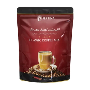 کافی میکس کلاسیک پپتینا sachet box containing 20 sachets of 10 grams
