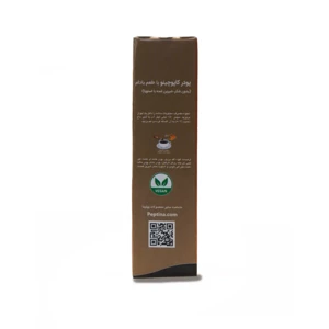 کاپوچینو با پودر شیر بادام پپتینا 10 ساشه 10 گرمی