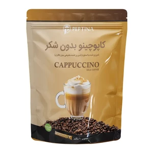 کاپوچینو کلاسیک پپتینا sachet box containing 20 sachets of 10 grams