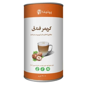 کریمر غیر لبنی با پودر شیر فندق پپتینا 300 gr package
