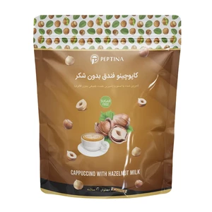 کاپوچینو فندق پپتینا sachet box containing 20 sachets of 10 grams