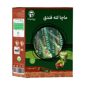 ماچا لته فندق پپتینا 10 ساشه 10 گرمی