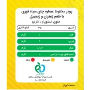 چای کرک زنجبیل پپتینا بسته 500 گرمی