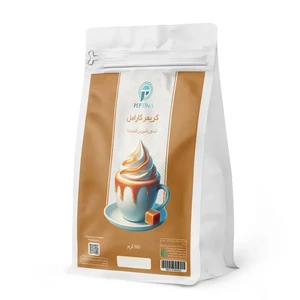 کریمر غیر لبنی با طعم کارامل پپتینا 300 gr package
