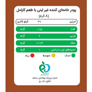 کریمر غیر لبنی با طعم کارامل پپتینا 300 gr package
