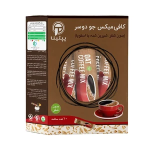 کافی میکس جو دو سر پپتینا بسته 10 ساشه‌ای