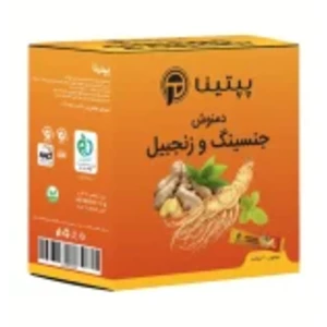 دمنوش جینسینگ و زنجبیل پپتینا