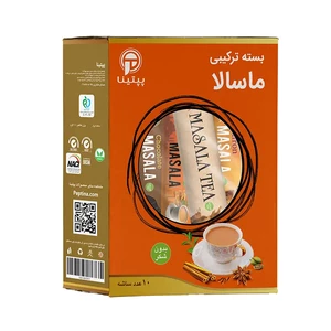 بسته ترکیبی چای ماسالا پپتینا – جعبه 10 عددی