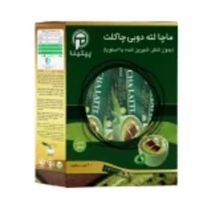 ماچا لته دوبی چاکلت پپتینا 10 ساشه 10 گرمی