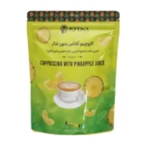 کاپوچینو آناناس پپتینا sachet box containing 20 sachets of 10 grams