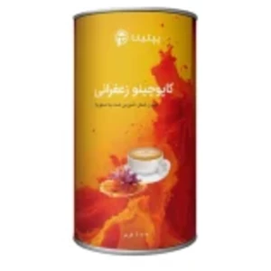 کاپوچینو زعفرانی پپتینا قوطی 100 گرمی