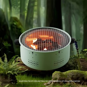مینی باربیکیو ذغالی پرودو porodo mini portable charcol grill
