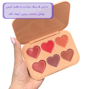 پالت رژگونه کرمی شیگلم Flush Crush