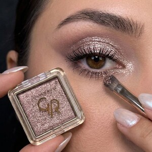 سایه تکی گلیتر گلدن رز Glitter Glow