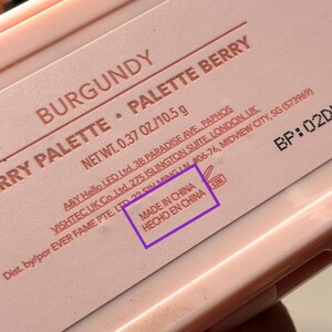پالت سایه چشم بری شیگلم Berry‎