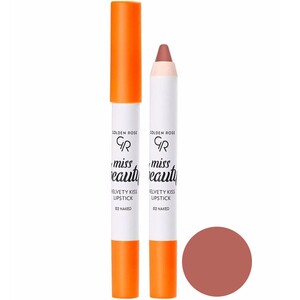 رژ لب مدادی گلدن رز Velvety Kiss میس بیوتی
