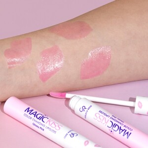 رژ لب مایع حرارتی Magic Kiss گلدن رز 10ml