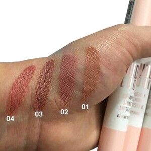 رژ لب مدادی براق کرمی Nude Look گلدن رز