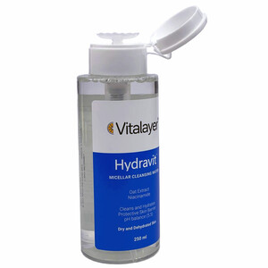 میسلار واتر پوست های خشک Hydravit ویتالیر 250ml