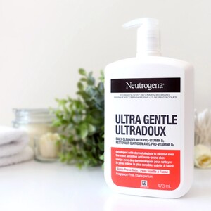 ژل شستشو نوتروژینا Ultra Gentle پوست حساس و مستعد آکنه نوتروژینا 473ml