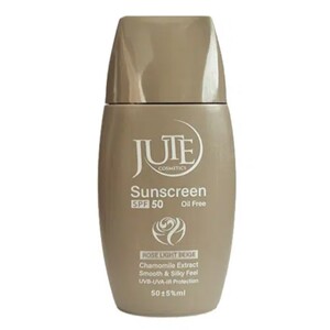 کرم ضد آفتاب پمپی رنگی پوست چرب SPF50 ژوت 50ml