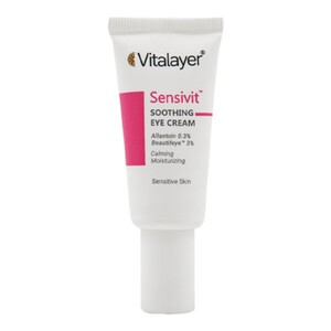 کرم التیام بخش دور چشم پوست حساس sensivit ویتالیر 15ml