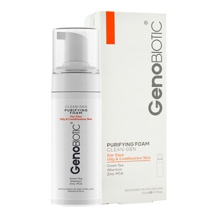 فوم شستشو صورت پوست چرب و مختلط ژنوبایوتیک 150ml