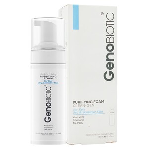 فوم شستشو صورت ژنوبایوتیک پوست های خشک و حساس 150ml