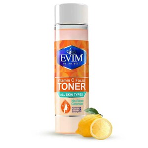 تونر روشن کننده انواع پوست ویتامین سی ایویم 210ml