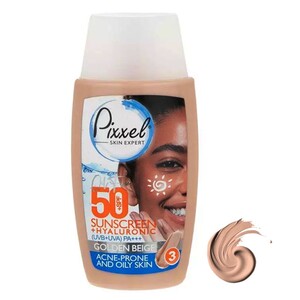 ضد آفتاب پیکسل رنگی پوست چرب SPF50