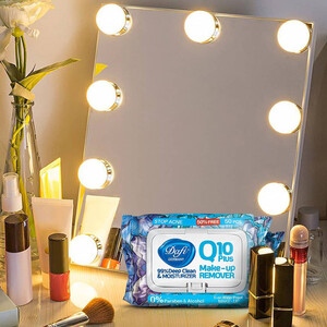 دستمال مرطوب پاک کننده آرایش Q10 مدل Stop Acne دافی