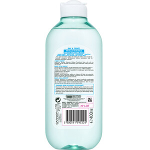 میسلار واتر پیور اکتیو گارنیه پوست چرب 400ml