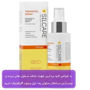 اسپری روشن کننده بدن سیلکر