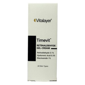 ژل کرم رتینالدئید ویتالیر تایم ویت 30ml