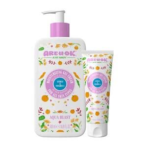 ژل کرم آبرسان آر یو اکی ویتامین سی و گریپ فروت 500ml