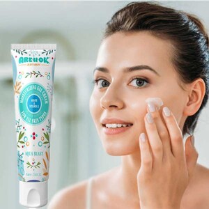 ژل کرم آبرسان آر یو اکی انگور و ویتامین 75ml E