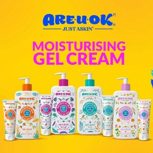ژل کرم آبرسان آر یو اکی ویتامین سی و گریپ فروت 75ml