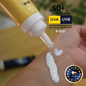 ضد آفتاب فلوئید spf50 آرتیستا 30ml