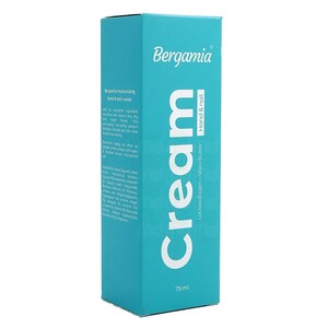 کرم دست و ناخن برگامیا شیر کلاژن و شی باتر 75ml