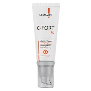 کرم ویتامین سی درمالیفت پوست چرب و جوش دار 40ml