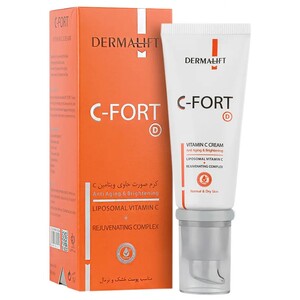کرم ویتامین سی درمالیفت پوست خشک و نرمال 40ml