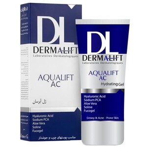 ژل آبرسان درمالیفت پوست چرب و جوشدار 50ml