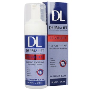 فوم شستشو صورت درمالیفت پوست خشک و خیلی خشک 150ml